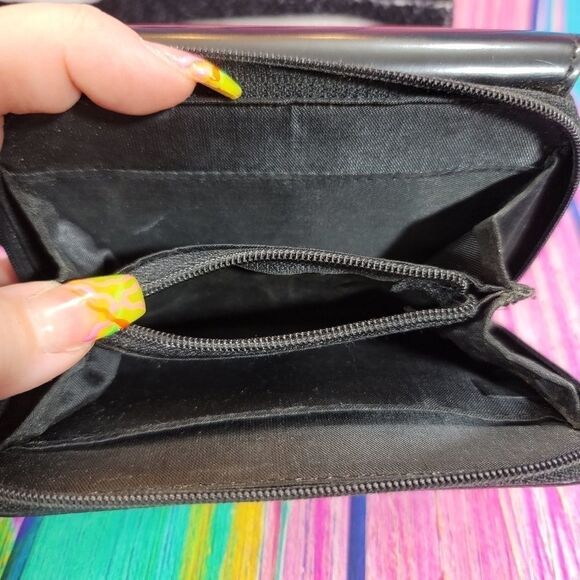 Gucci Black Wallet Bi-Fold Authentic  Vintage - Picture 6 of 11